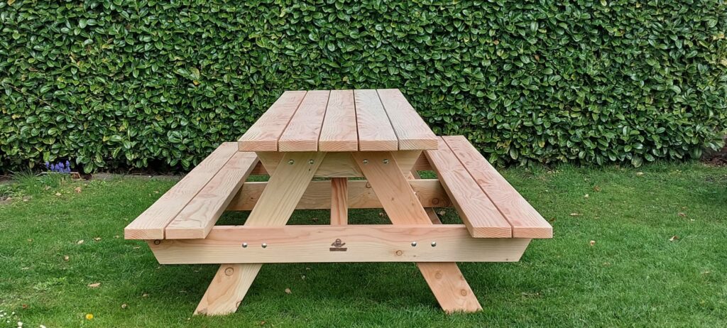 Douglas picknicktafel 300cm onbehandeld